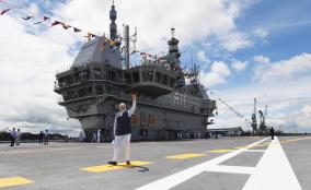 pm-modi-commissioned-india-s-first-indigenous-aircraft-carrier-ins-vikrant-in-kochi