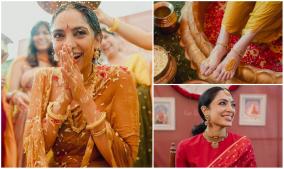 sobhita-dhulipala-haldi-celebration