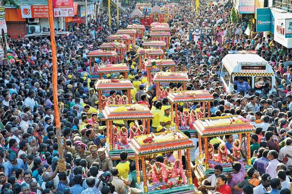 அறுபத்து மூவர் விழா கோலாகலம்﻿