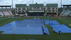 first-odi-between-india-and-west-indies-called-off-due-to-rain-after-13-overs-of-play