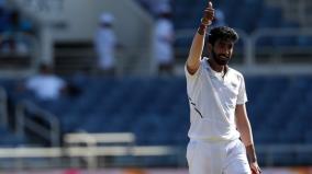 bumrah-s-hat-trick-vihari-s-maiden-ton-take-india-to-commanding-position