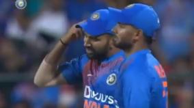 rohit-sharma-asks-navdeep-saini-to-use-his-brain-viral-video