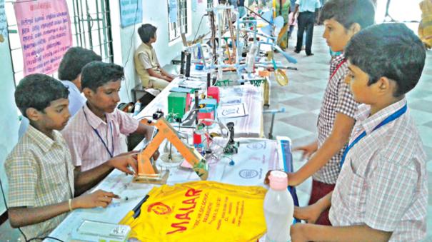 science fair in namakkal school