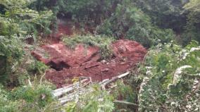 dindigul-rain-kodaikanal-periyakulam-road-damaged