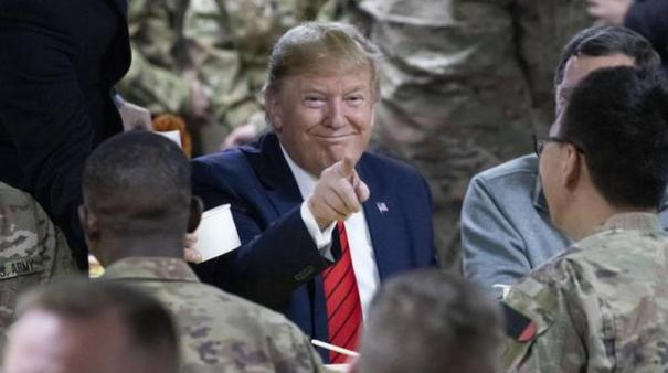 Donald Trump makes surprise Afghanistan visit, believes Taliban wants a ceasefire