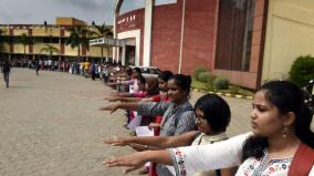 human-chain-protest-in-puducherry