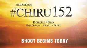 chiru-152-shooting-begins