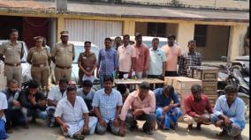 fake-label-for-smuggling-puducherry-liquor-10-arrested-for-sending-counterfeit-goods