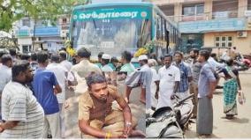 ilayankudi-driver-attacked-for-riding-the-bus-in-a-boozed-condition