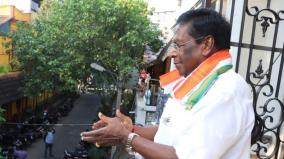 corona-puduchery-cm-governor-thank-health-workers