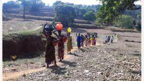 summer-sad-insufficient-water-in-villages