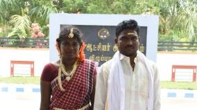 newly-married-couple-stranded-in-villupuram