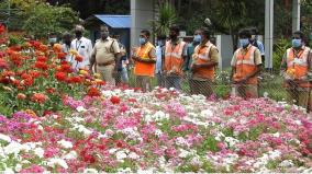 sanitation-workers-honoured-with-special-flower-show-in-kodaikanal