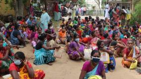 cleaning-workers-protest-in-kumbakonam