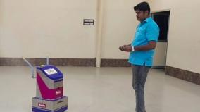 madurai-engineer-invented-robot-to-help-frontline-wokers