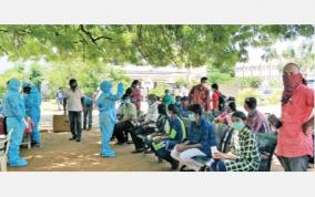 trichy-corona-test-under-tree