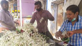 tenkasi-corona-curfew-has-made-the-life-of-flower-merchants-fragrant-less