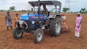 adi-pattam-kovilpatti-farmers-start-sowing-groundnut