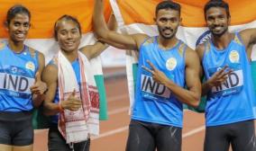 indian-mixed-relay-team-handed-asian-games-gold-as-bahrain-disqualified