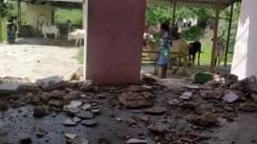 vet-hospital-near-madurai-collapses