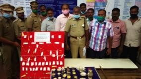 chennai-robber-arrested-in-pondicherry-seizure-of-gold-jewelery-and-silver-items-worth-rs-22-lakh