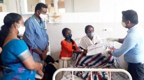 nellai-corporation-gives-away-rs-1-lakh-for-accident-victim