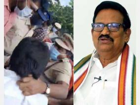 attack-on-congress-executive-action-should-be-taken-against-the-assistant-commissioner-of-maduravayal-ks-alagiri-s-demand