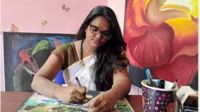 thirukkural-in-the-form-of-a-daily-painting-somiya-who-develops-tamil-with-a-brush