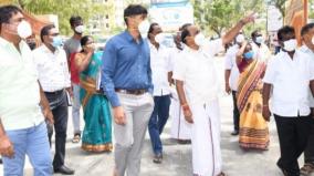 minister-kadambur-raju-inspects-as-cm-visits-tutucorin