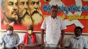 r-mutharasan-announces-protest