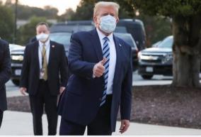 coronavirus-donald-trump-likely-still-contagious-back-at-white-house