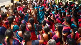 anganwadi-staff-protest-in-tutucorin