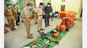 north-east-monsoon-10-disaster-rescue-team-at-chennai-police-commissioner-of-police-provided-equipment