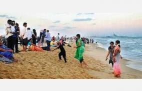 no-opening-of-marina-beach-due-to-curfew-chennai-people-disappointed