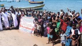 pamban-fishermen-protest