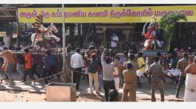 sura-samharam-at-marudhamalai-subramania-swamy-temple-lord-murugan-killed-suran-without-devotees