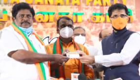 dmk-ex-mp-kp-ramalingam-joined-in-bjp