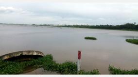 water-fills-up-rapidly-due-to-heavy-rains-21-lakes-in-the-vicinity-of-bagoor-filled-up