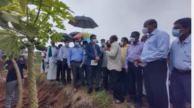 central-team-inspects-vellore-ranipettai-districts-farmers-asked-about-the-effects-of-nivar-storm