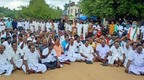 bharat-bandh-in-pudukottai