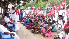 farmers-protest-continue-in-virudhunagar-for-2nd-day