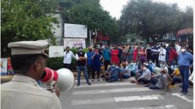 sudden-cancellation-of-special-counselling-students-and-parents-protest-against-the-jipmer-administration