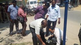 crude-bomb-hurled-near-thachanallur-police-station