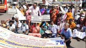 physically-challenged-people-protest-in-trichy