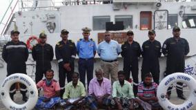 indian-coast-guard-rescues-5-fishermen-after-boat-capsizes