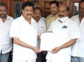 puducherry-dmk-mla-resigns-suspended-from-the-party-duraimurugan-order