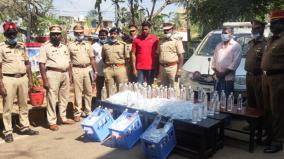 352-liters-of-liquor-seized-near-puducherry-two-arrested