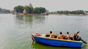 madurai-teppakulam-water-level-makes-madurai-people-happy