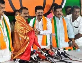 opportunity-to-contest-for-saravanan-who-joined-bjp-in-the-morning-bjp-struggle-did-not-go