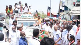 the-minister-who-left-his-constituency-for-the-first-time-and-campaigned-for-the-pudukottai-candidate